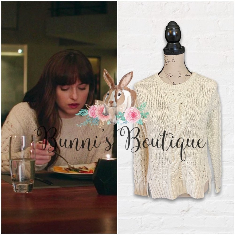 Anastasia Steele's Vince Yak Wool Sweater